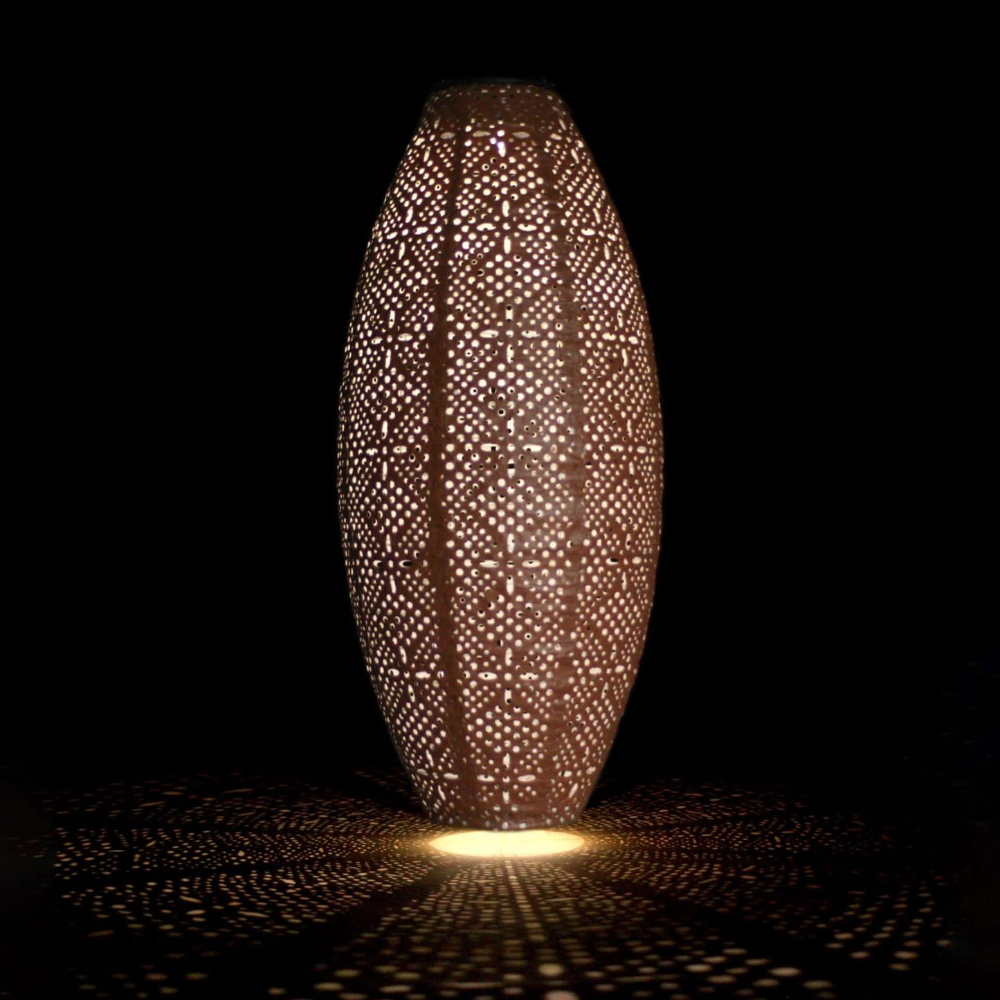 Solar Powered LED Large Garden Lantern Outdoor Light - Select Colours & Shapes