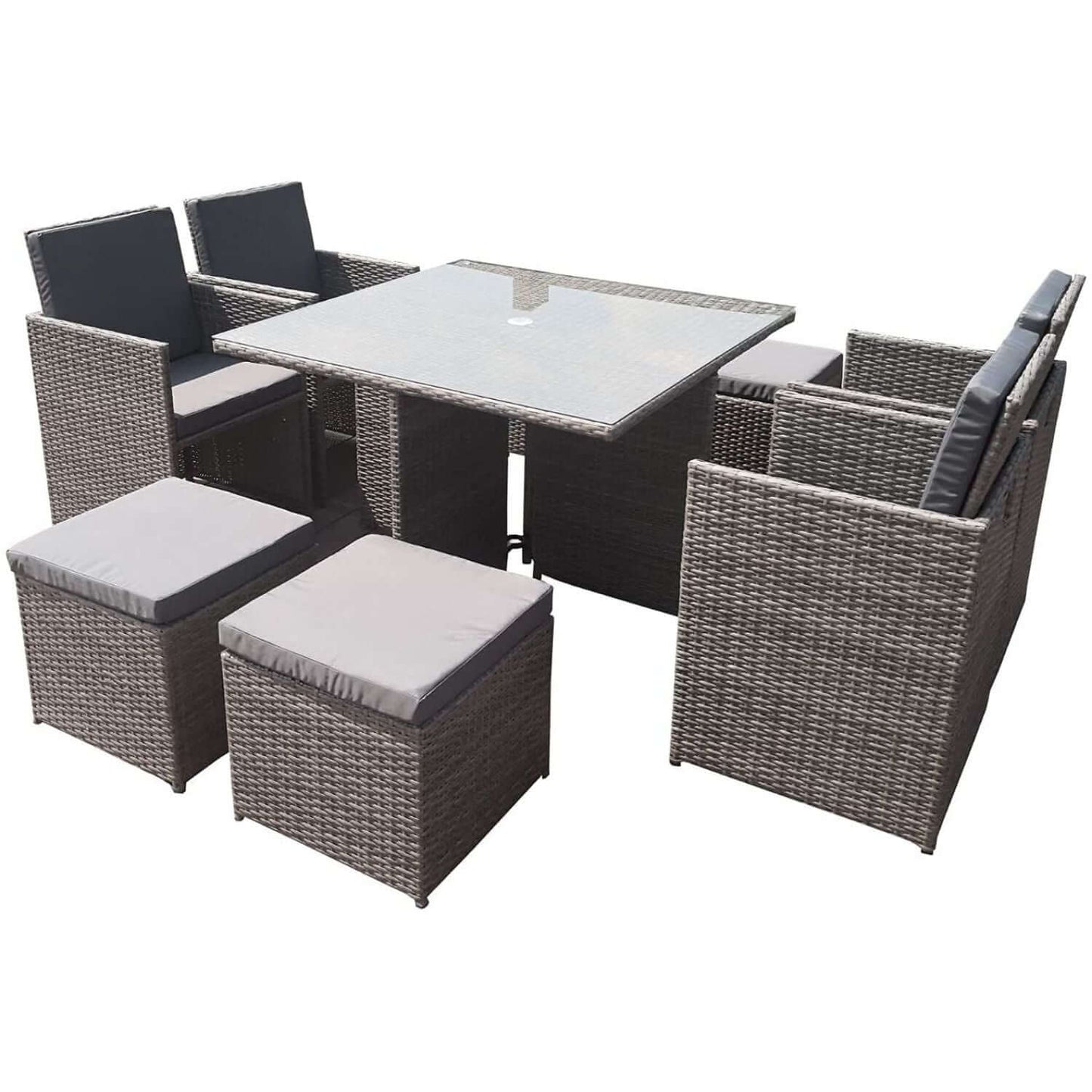 Garden Furniture Cube Dinning Set
