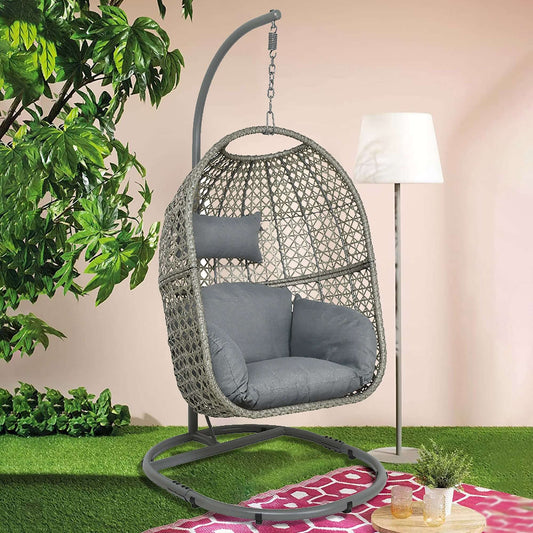 Garden Furniture Hanging Egg Chair Swing - Vienna