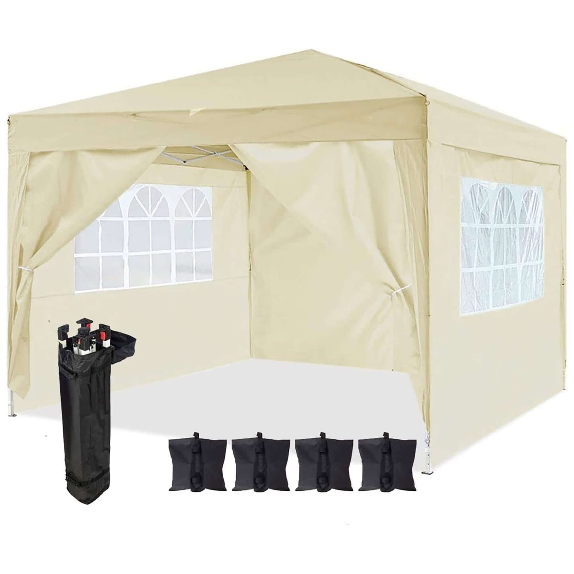 3m x 3m pop 2024 up gazebo with sides