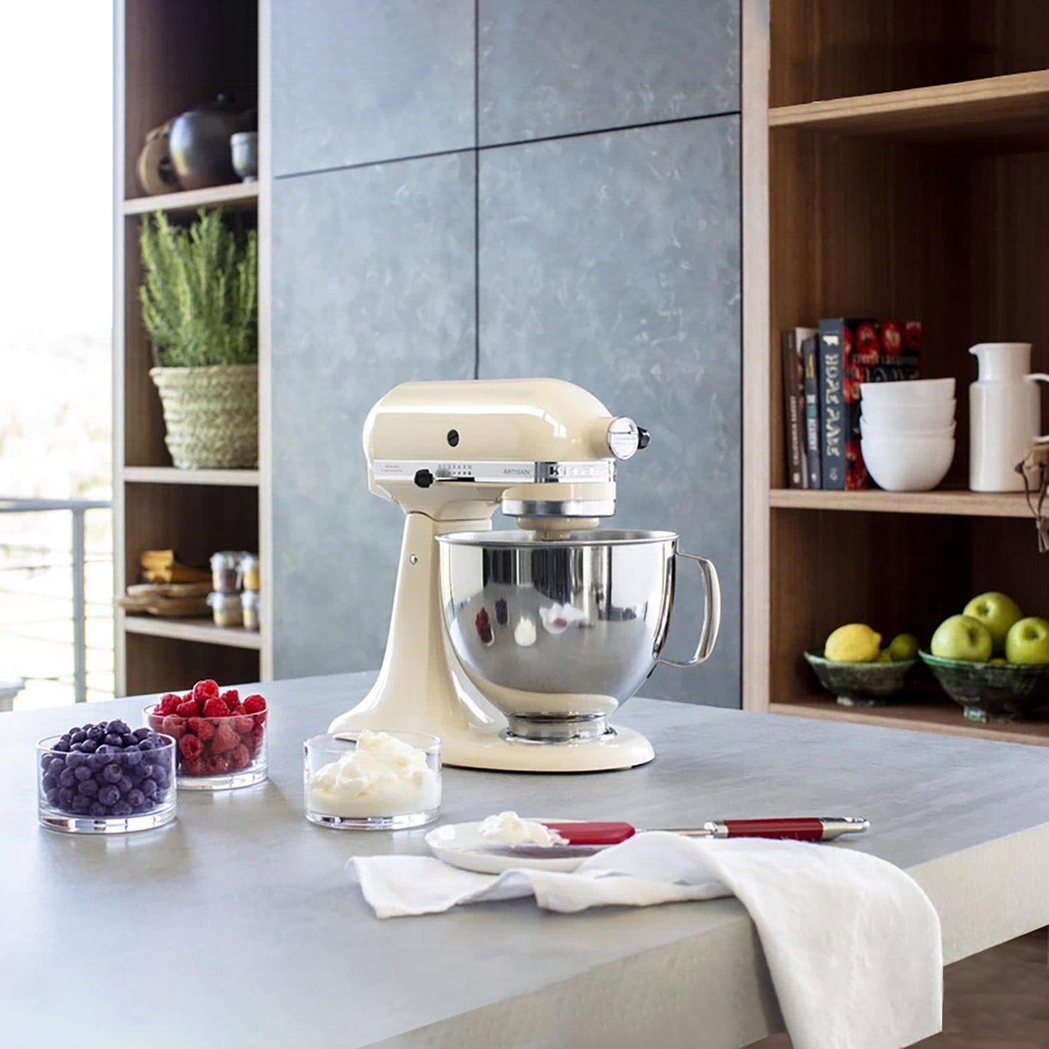 Kitchenaid mixer store cream