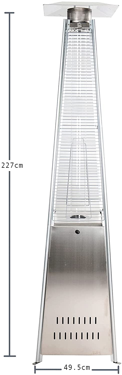 Pyramid Outdoor Garden Gas Patio Heater 