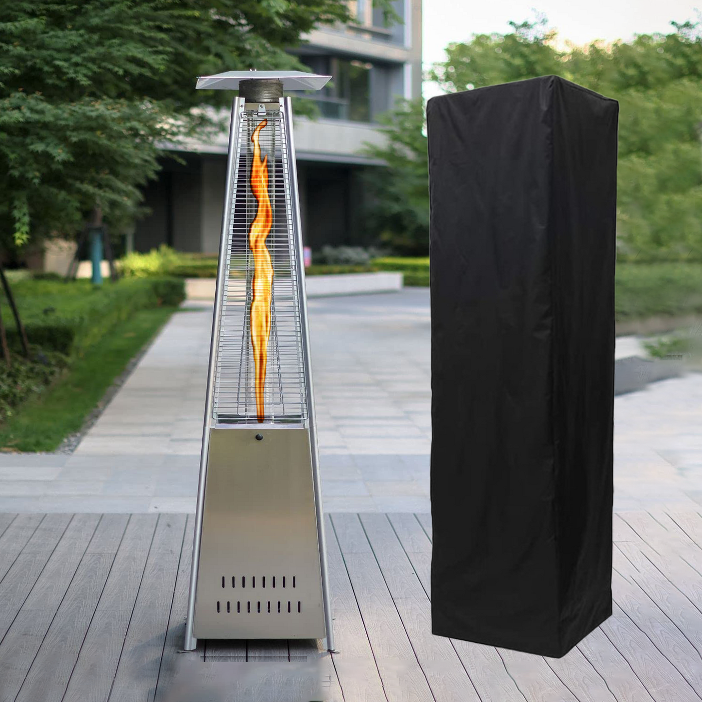 Pyramid Outdoor Garden Gas Patio Heater 