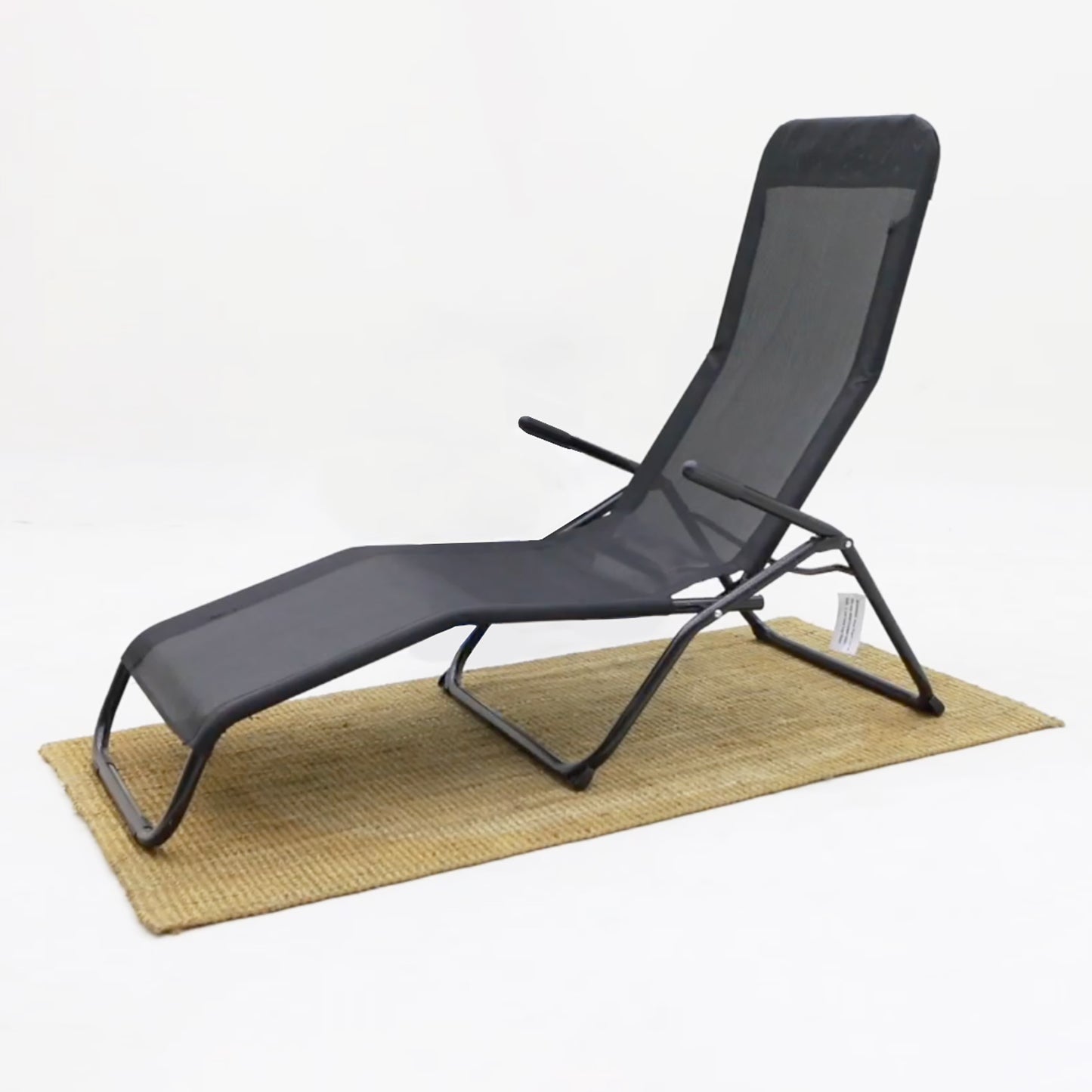 Garden Furniture Textoline Recliner Chairs Twin Pack 