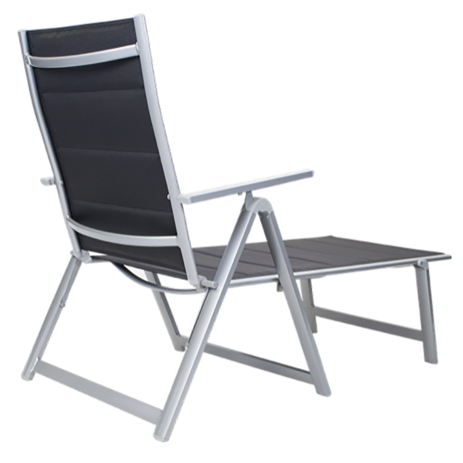 Deluxe Textoline Reclining Padded Sun Lounger