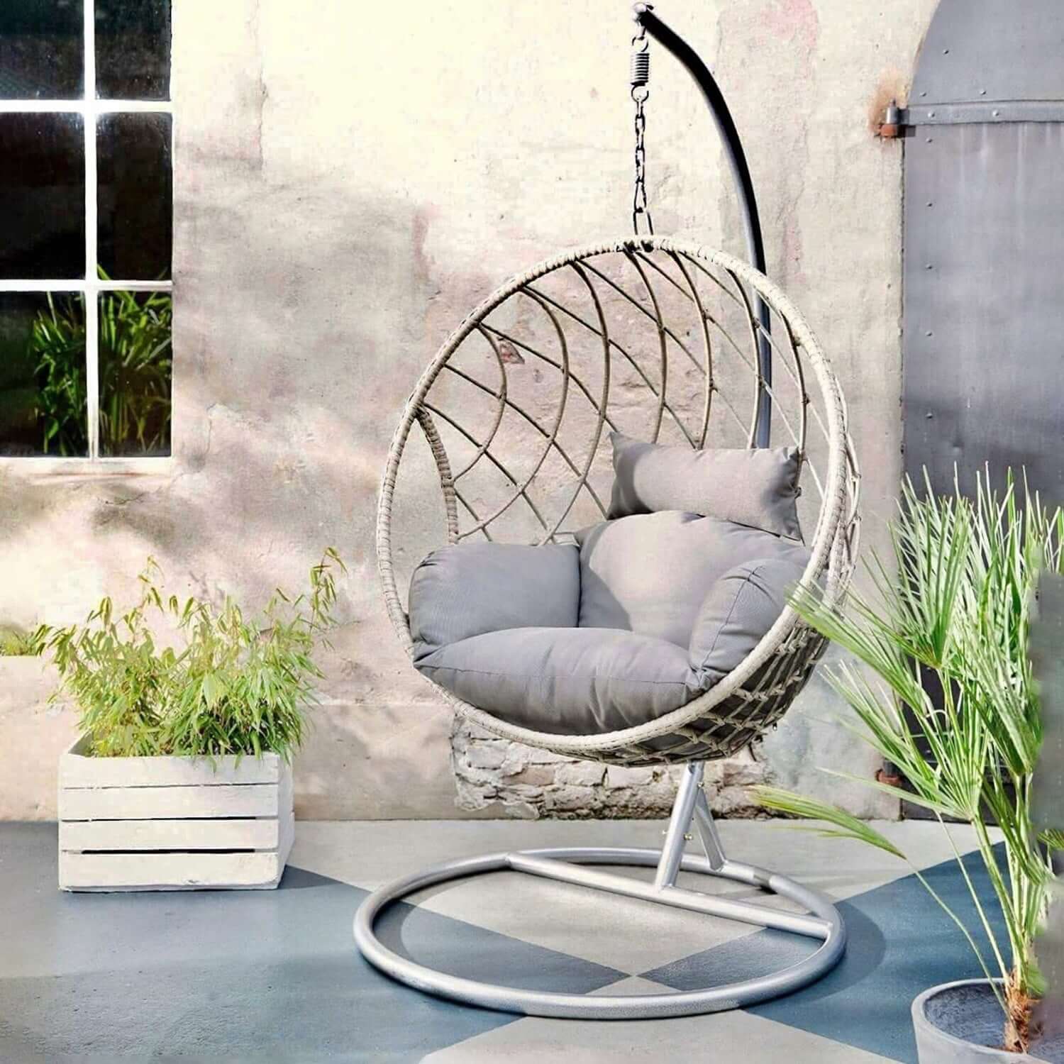 Hanging Garden Furniture Hanging Milan Egg Chair